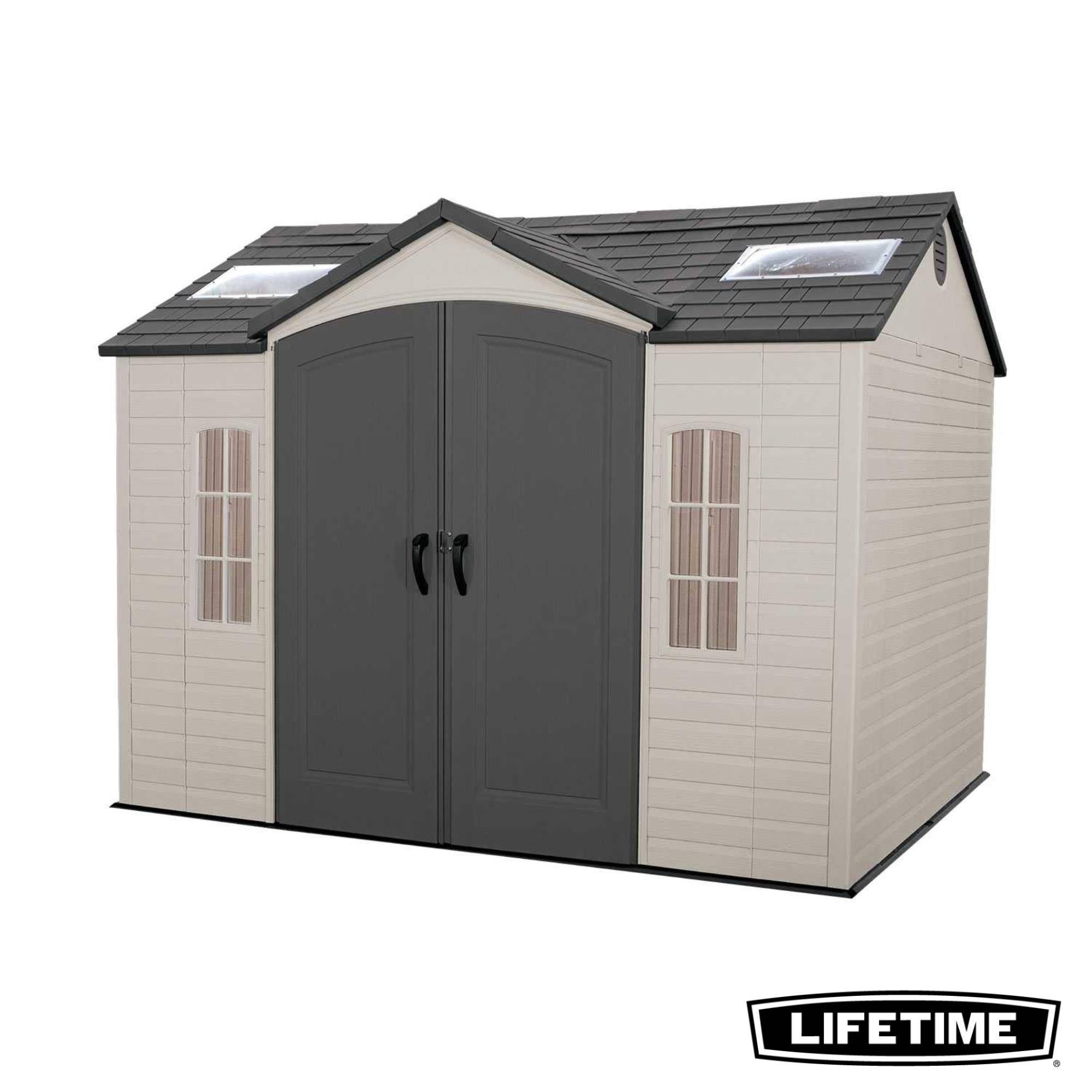 Lifetime - Abri de jardin résine 7 m2 - 3.05x2.44 m LIFETIME #60005 - Image 1