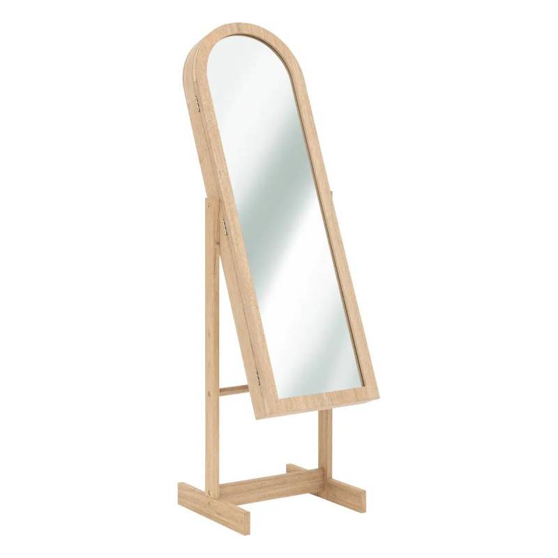 Armoire à bijoux bois Soleya avec miroir Atmosphera - Image 4