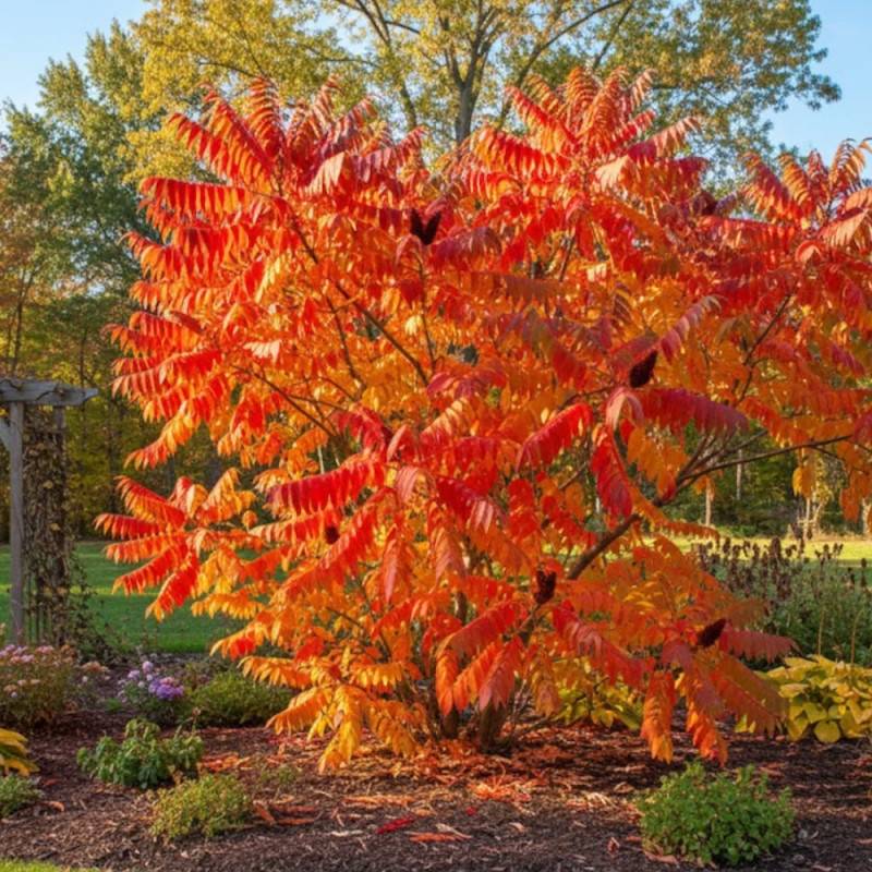 Sumac de Virginie, Rhus - Pot de 15L - Image 5