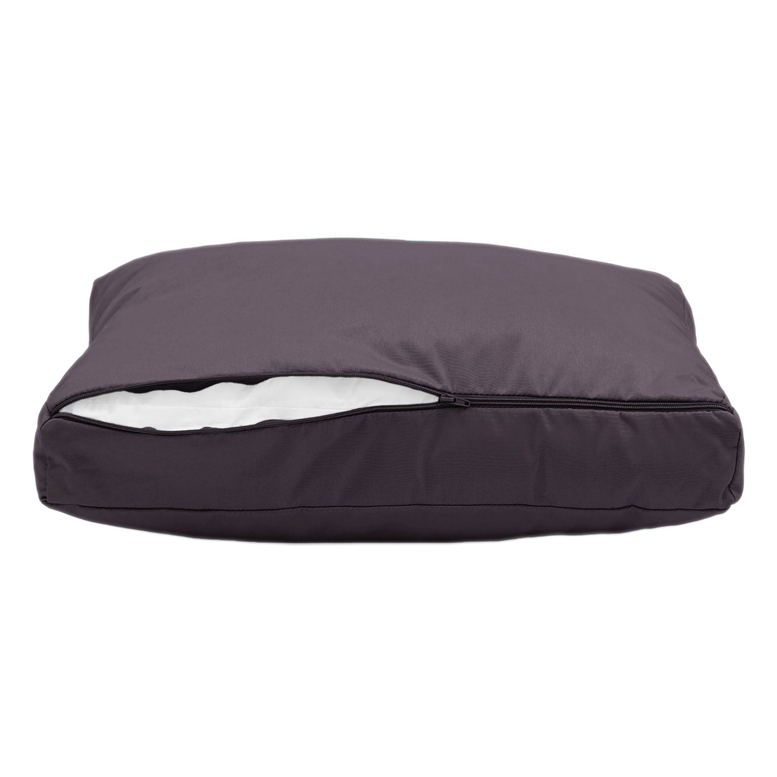 Coussins pour salon de jardin déhoussable 100x50cm Gris carbone - Déco arts - Image 8