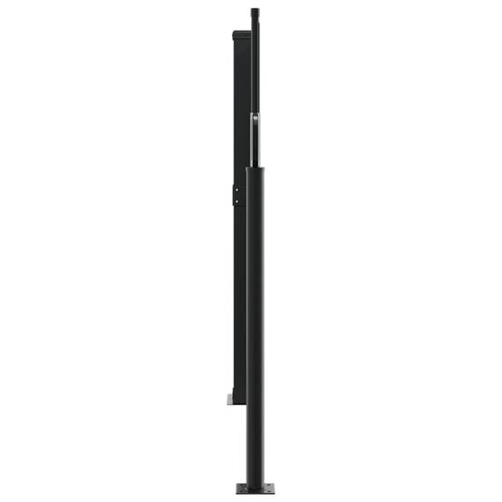 Store banne | Auvent latéral rétractable noir 140x600 cm Maison Chic - Image 4