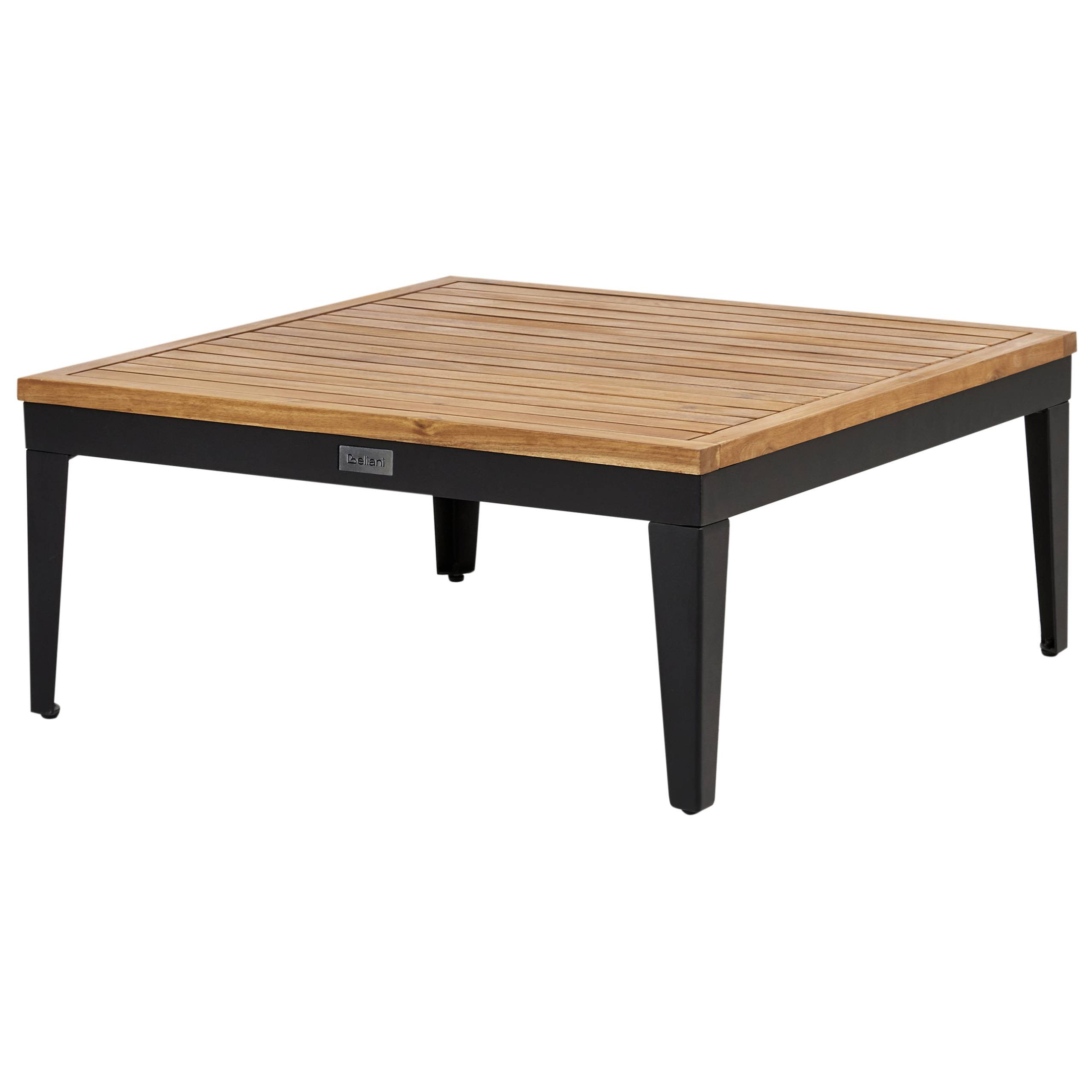 Canapé d'angle en bois avec table basse - Image 6