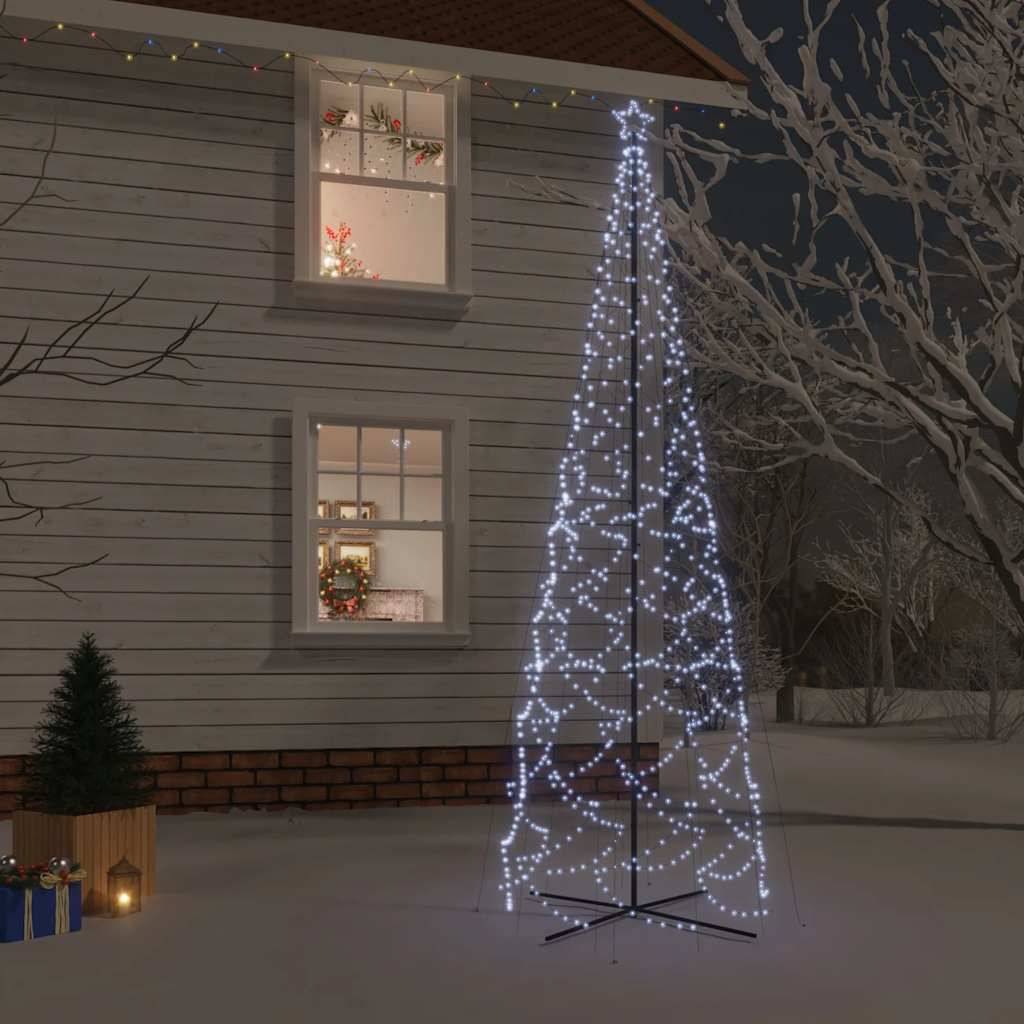 Cactus De Noël Artificiel Avec LED Vert 150 Cm - Avec Support - Décoration Intérieure VidaXL