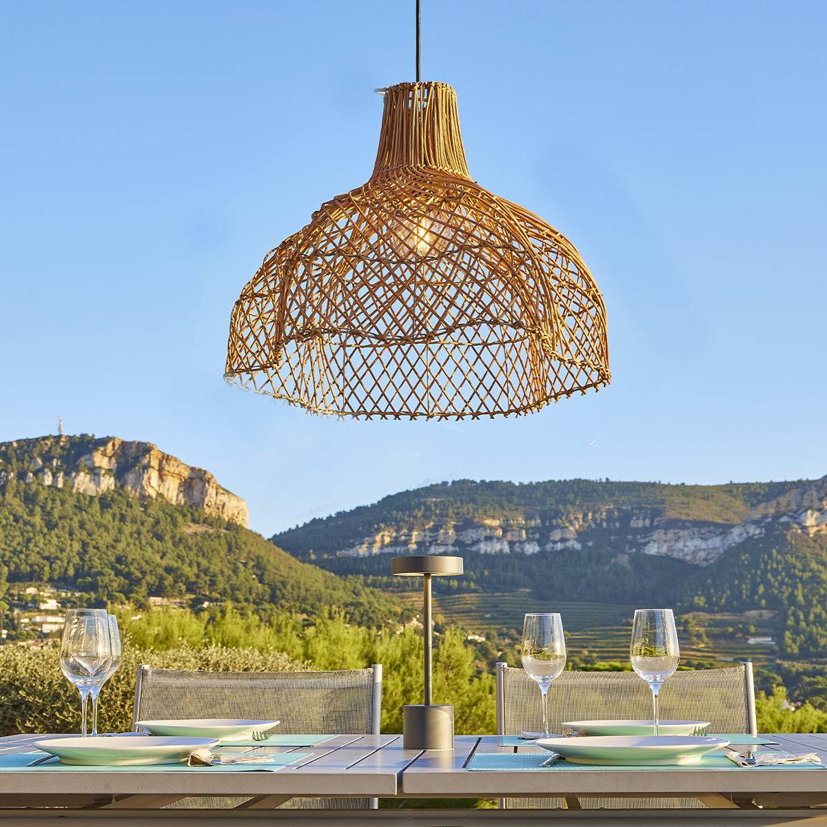 Lumisky - Abat jour naturel seul ARIA INDOOR H50cm - Image 6