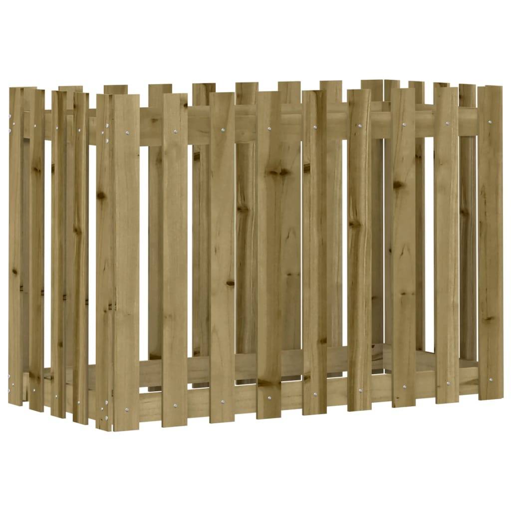 ComfortXL - Potager surélevé très haut pin traité autoclave design clôture 100x50x70cm – ComfortXL Outdoor Living - Image 4