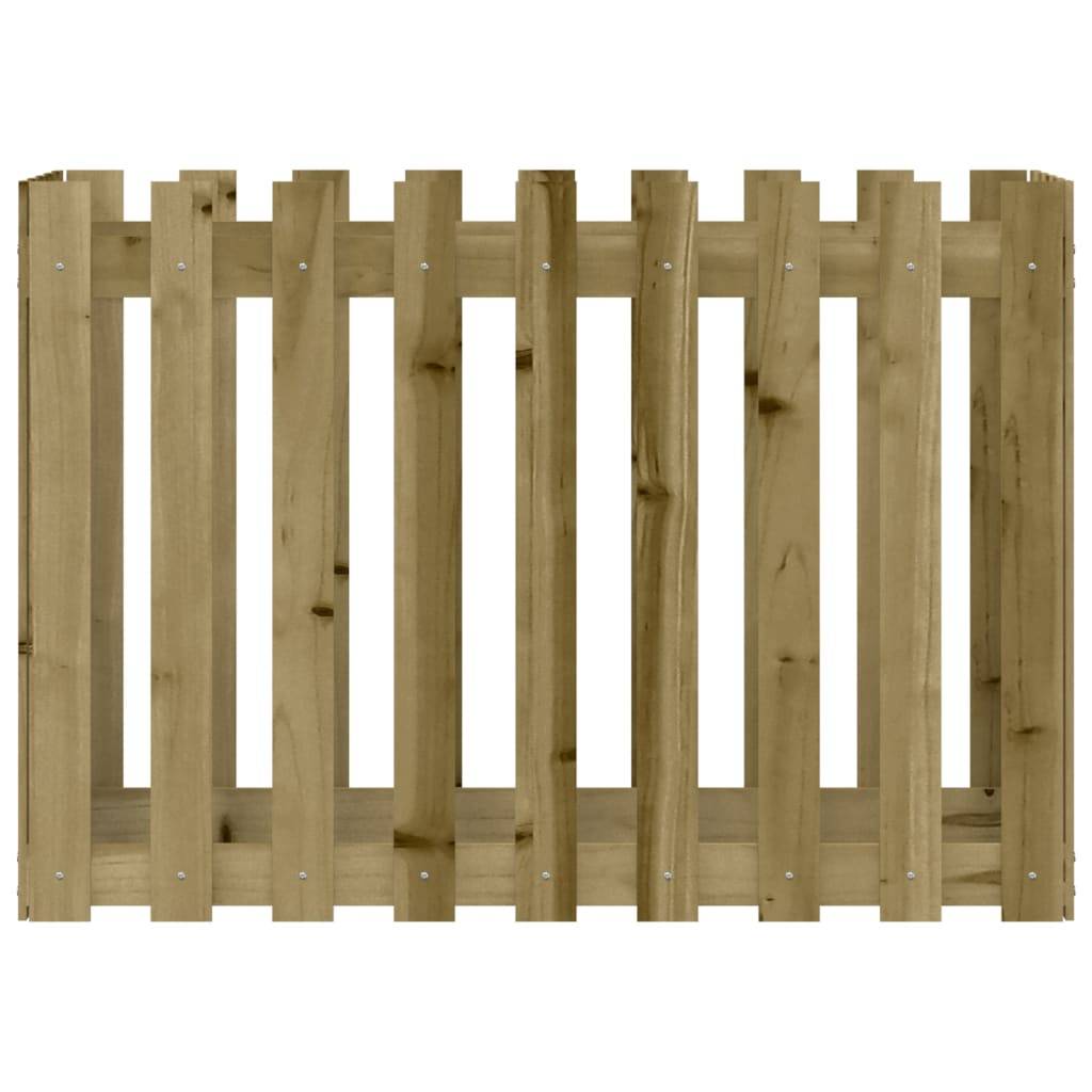 ComfortXL - Potager surélevé très haut pin traité autoclave design clôture 100x50x70cm – ComfortXL Outdoor Living - Image 5