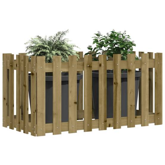 ComfortXL - Potager surélevé très haut pin traité autoclave design clôture 100x50x70cm – ComfortXL Outdoor Living - Image 3