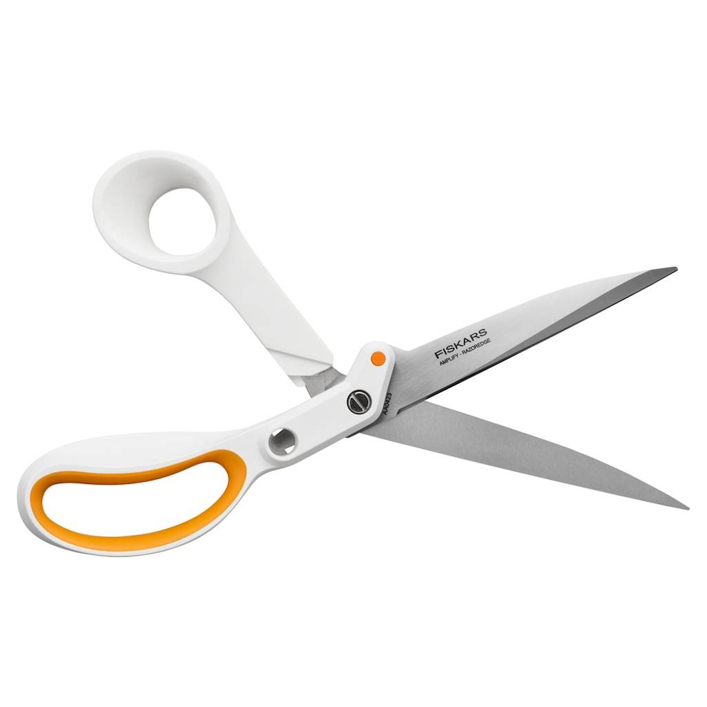 Fiskars - Ciseaux de couture - Amplify RazorEdge 25,4 cm droitier - coupe tissus épais et ameublement - Image 3