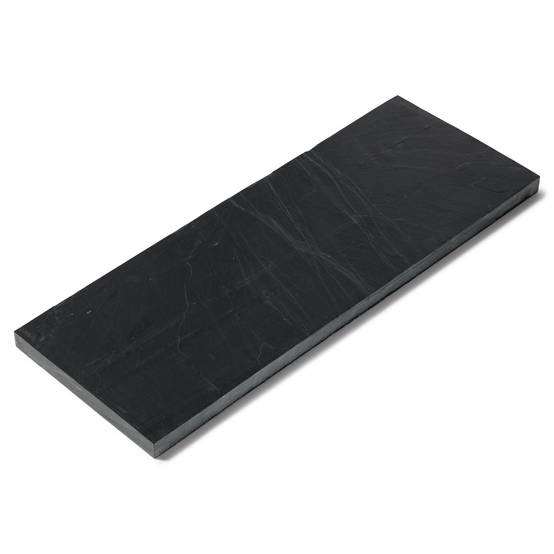 Sans Marque - Pas japonais Rectangle Ardoise Noire 80x30x2-3 cm (à l'unité) - RO'MA NATURE - Image 2