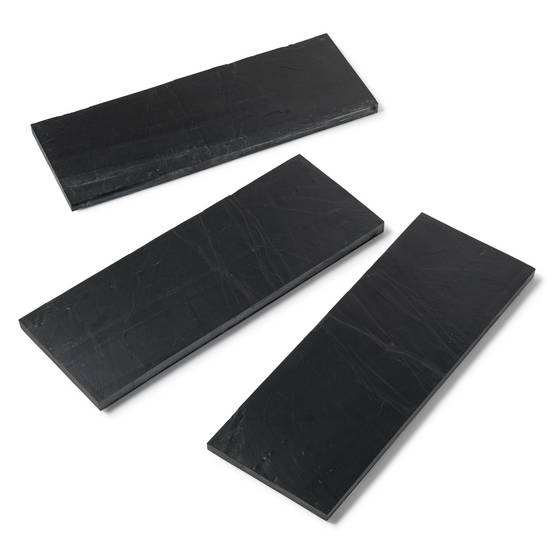 Sans Marque - Pas japonais Rectangle Ardoise Noire 80x30x2-3 cm (à l'unité) - RO'MA NATURE - Image 4