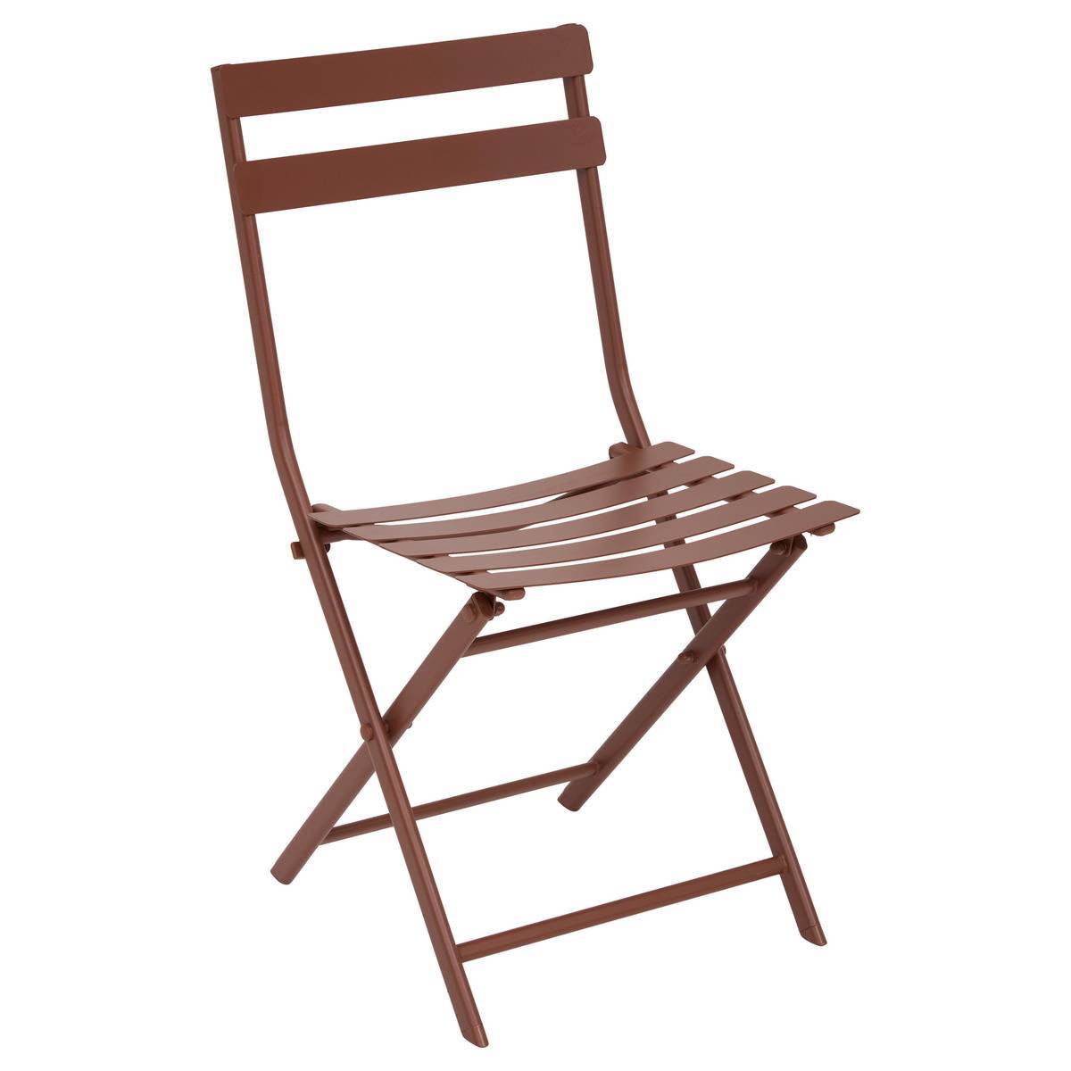 Hesperide - Chaise de jardin Greensboro pliable acajou Hespéride - Image 2