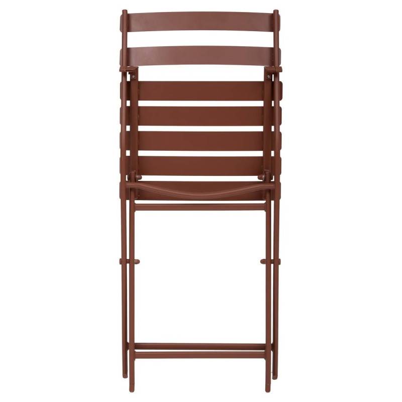 Hesperide - Chaise de jardin Greensboro pliable acajou Hespéride - Image 6