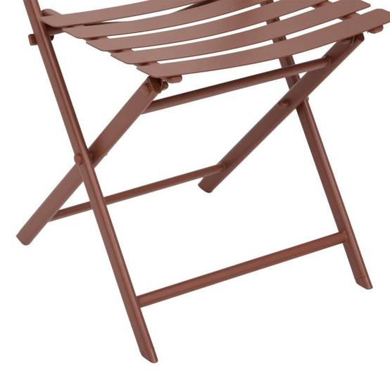 Hesperide - Chaise de jardin Greensboro pliable acajou Hespéride - Image 9