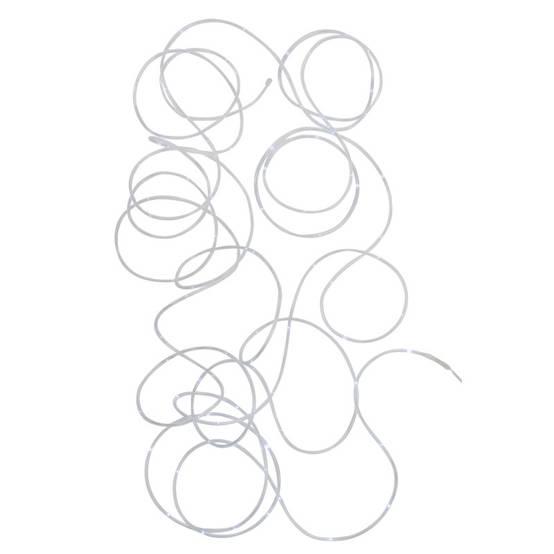 Guirlande lumineuse en plastique blanc 10m - J-Line - Image 1