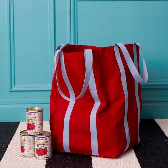 Vivaraise - Maxi sac en coton bio Poppins 48 x 33 x 33 cm - Image 2