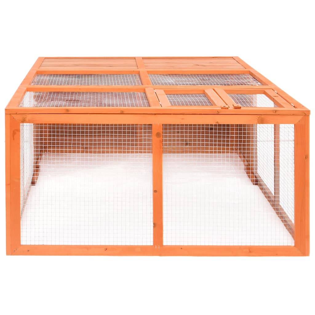 Enclos cage extérieure pour animaux 150x100 cm en bois de sapin massif – ComfortXL Outdoor Living - Image 4
