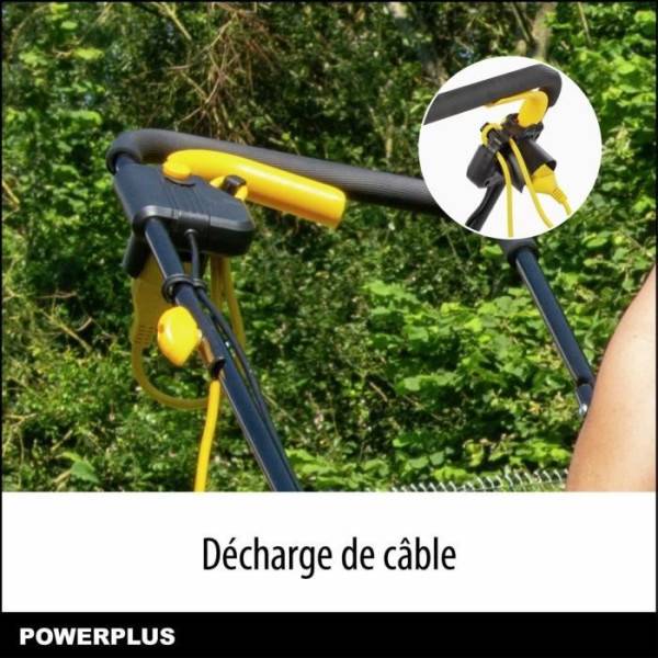 Tondeuse a gazon électrique - POWERPLUS - POWEG62203 - 1000 W - 320 mm Ø - Avec ramassage et éjection arriere - Image 6