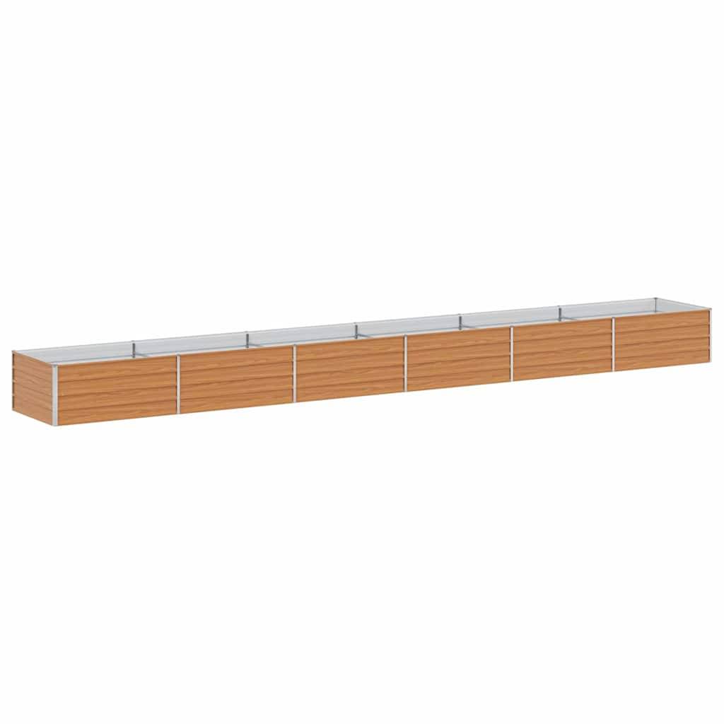 Prolenta Premium - Jardinière acier marron  600 x 80 x 45 cm  - Prolenta premium p374.5 - Image 7