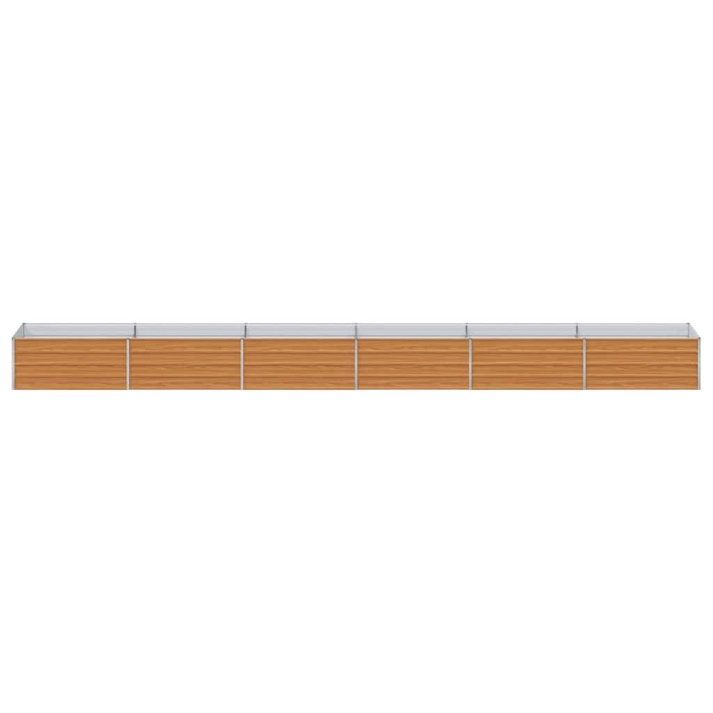Prolenta Premium - Jardinière acier marron  600 x 80 x 45 cm  - Prolenta premium p374.5 - Image 5