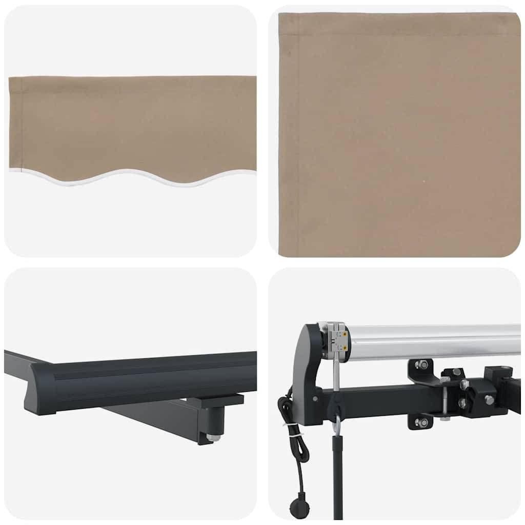 Prolenta Premium - Store banne aluminium thermolaqué beige 380 x 20 cm - Prolenta premium p3304.0 - Image 8