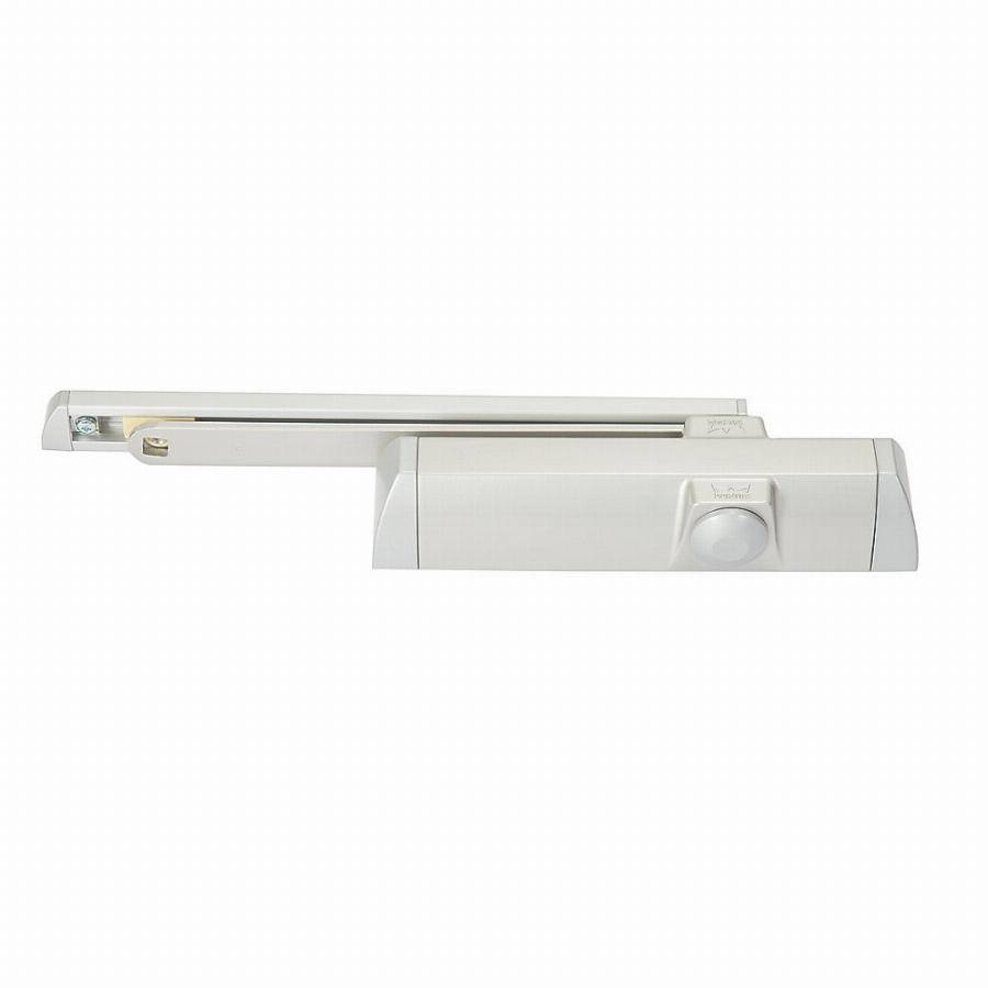 Ferme-porte TS90 bras coulisse DORMA - force 3/4 - Blanc - frein à l'ouverture - toutes positions - 10210411 - Image 1