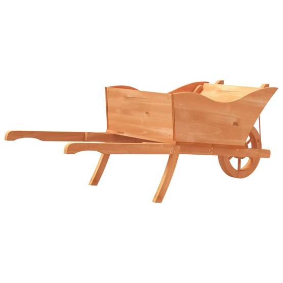 Vidaxl - Jardinière brouette 128x45,5x43 cm bois de sapin massif vidaXL 364229 - Image 6