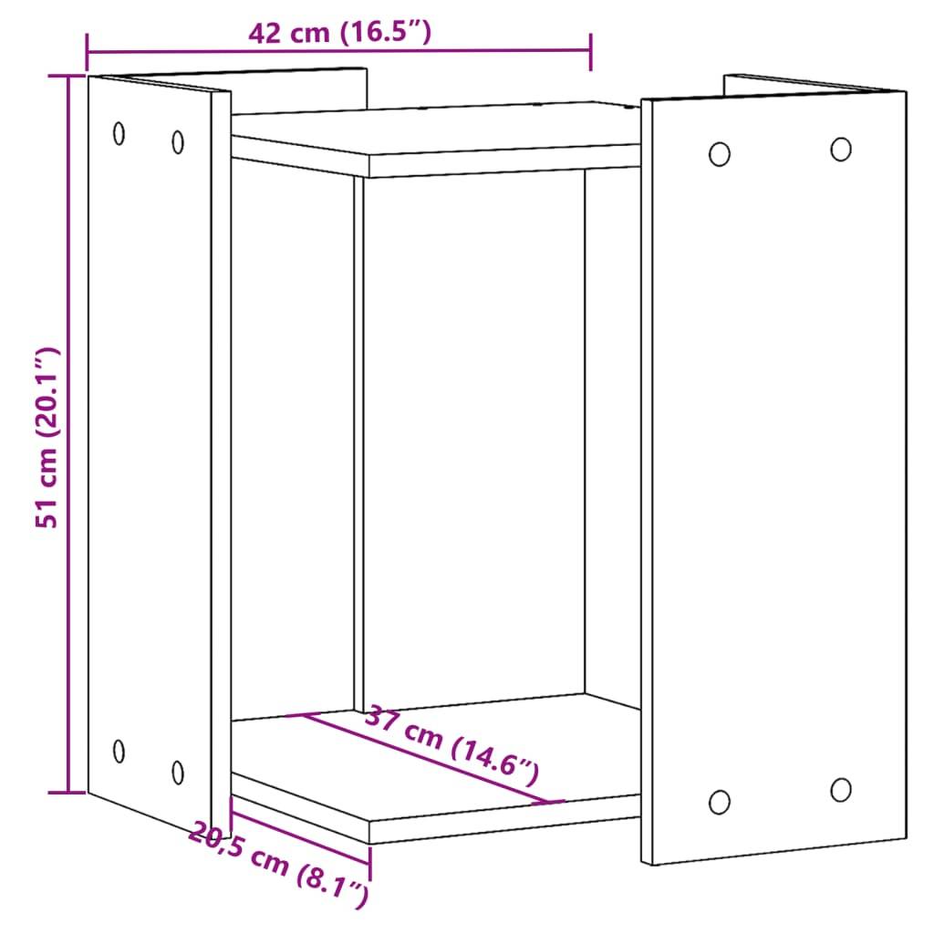 Meuble cache litière pour chat en bois d'ingénierie multifonction Blanc – ComfortXL Pet Living - Image 9