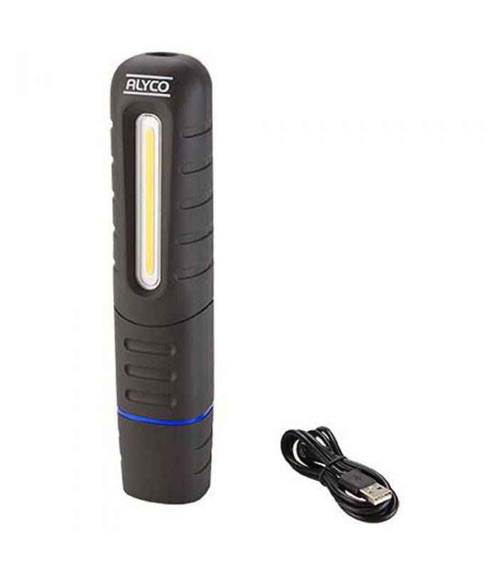 ALYCO - Lampe Bifocale Pliable Renforcée Et Rechargeable 10W Cob Ip65 Alyco Alyco 190573 - Image 1