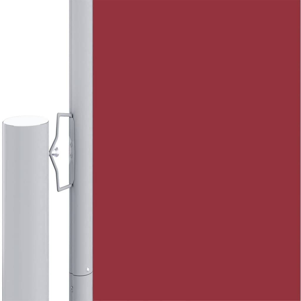 Store Banne - Auvent latéral rétractable Rouge 200x600 cm - MEUBLE PRO-JU5149 - Image 3
