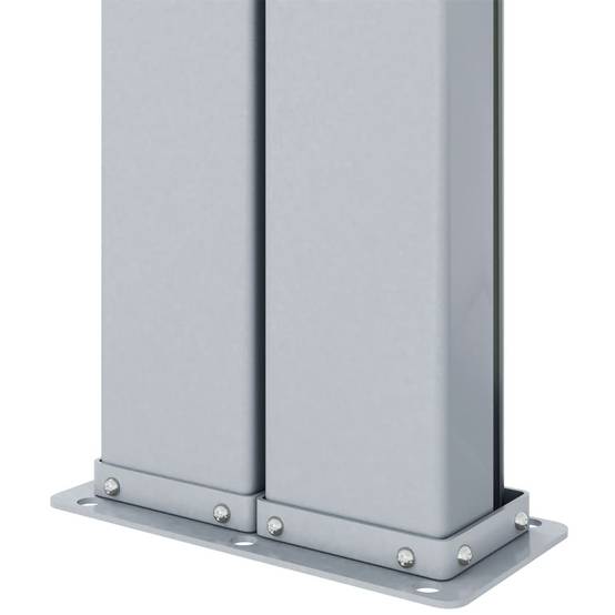 Store Banne - Auvent latéral rétractable Rouge 200x600 cm - MEUBLE PRO-JU5149 - Image 6