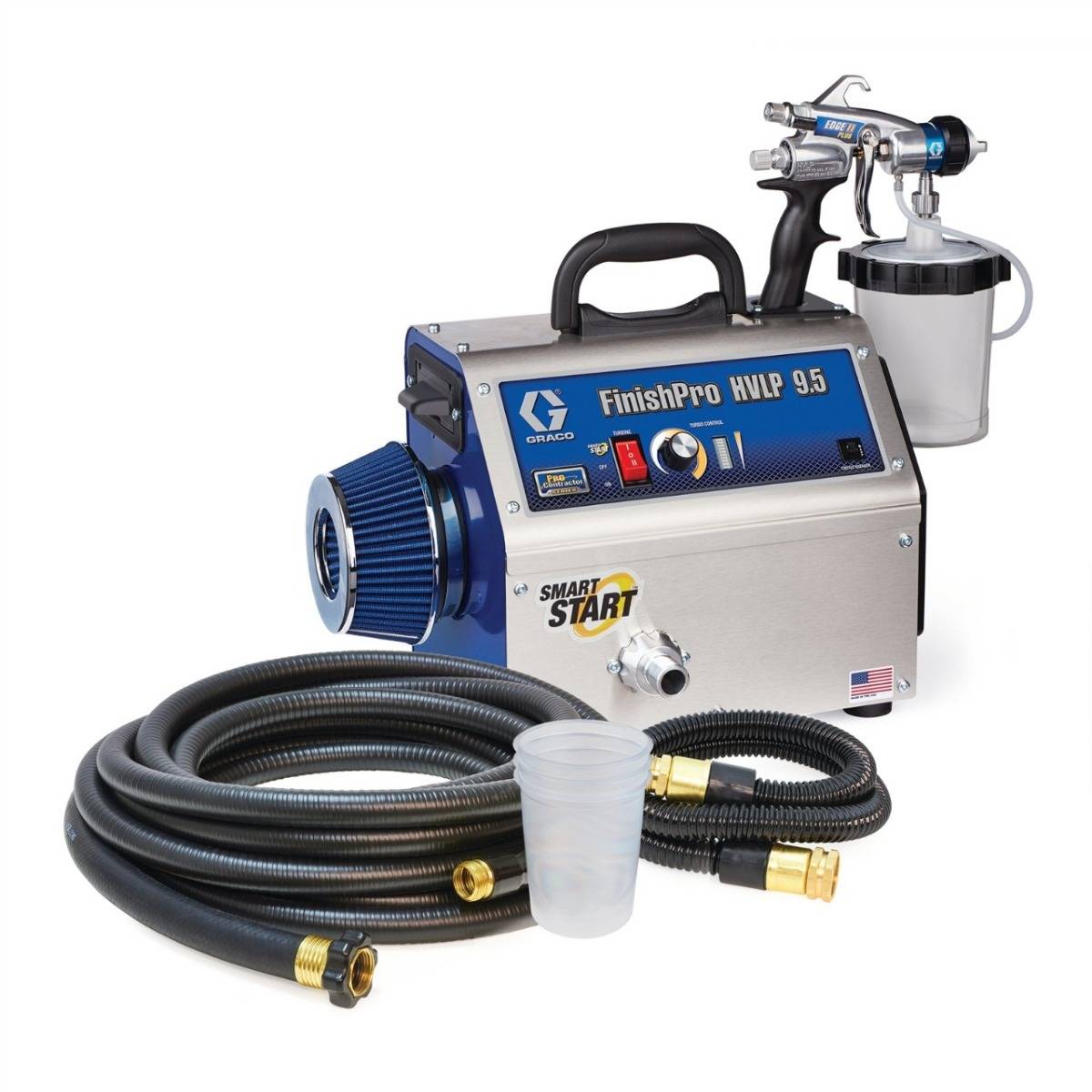 Pulvérisateur FinishPro HVLP 9.5 ProContractor - GRACO - 230V - 17P532 - Image 1