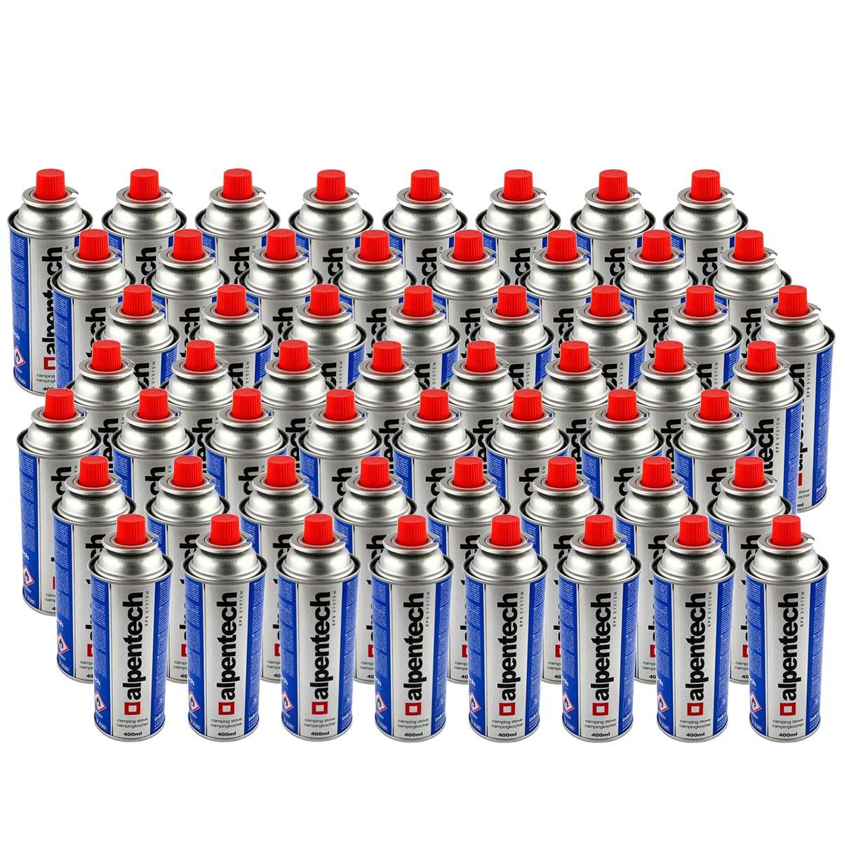 Pack de 56 Cartouches de gaz 250g butane Camping Butane ALPENTECH - Image 1