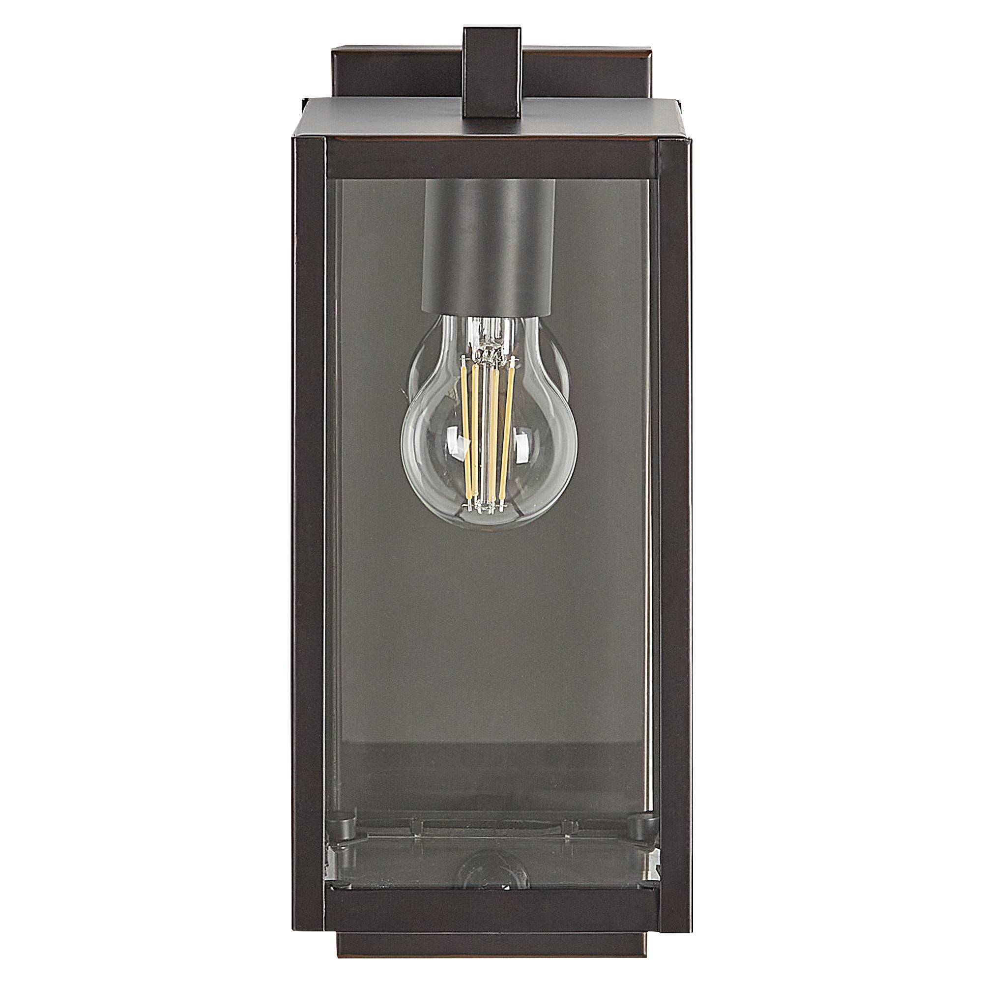 Beliani - Lampe murale pour l'extérieur Métal Noir MEGGET - 20x20x33- Beliani - Image 4