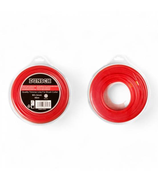 Fil renforcé pour débroussailleuse, forme ronde 3,3mm 46m - DUNSCH 7311330046R - Image 1