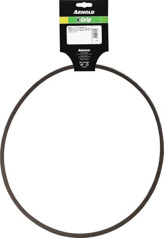 Arnold - Courroie trapézoïdale X-Grip V de type 4L460 Arnold - Image 4