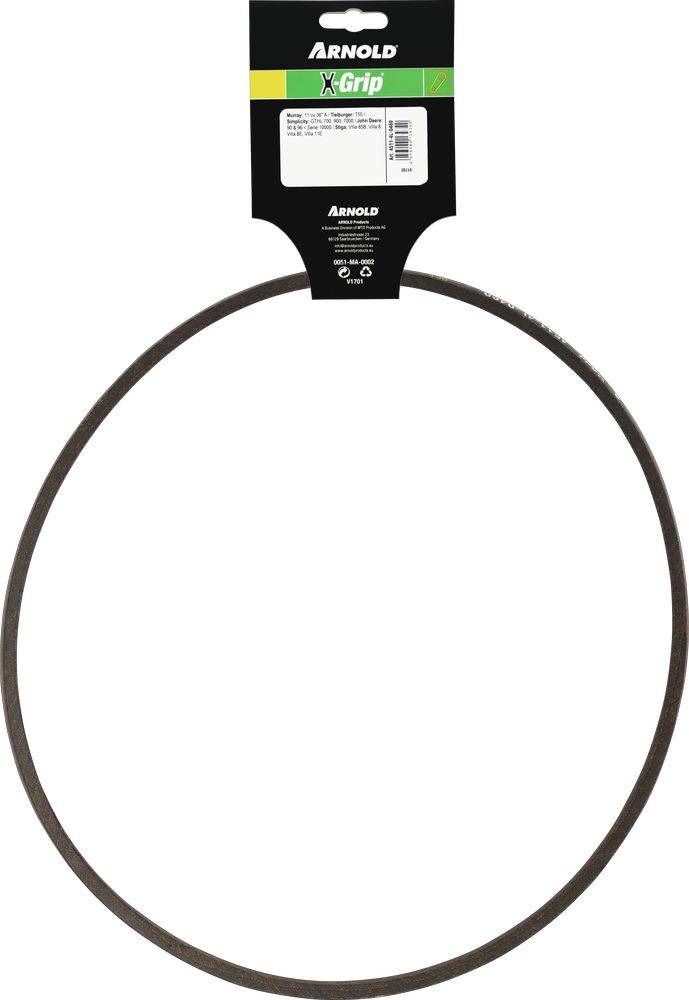 Arnold - Courroie trapézoïdale X-Grip V de type 4L460 Arnold - Image 4