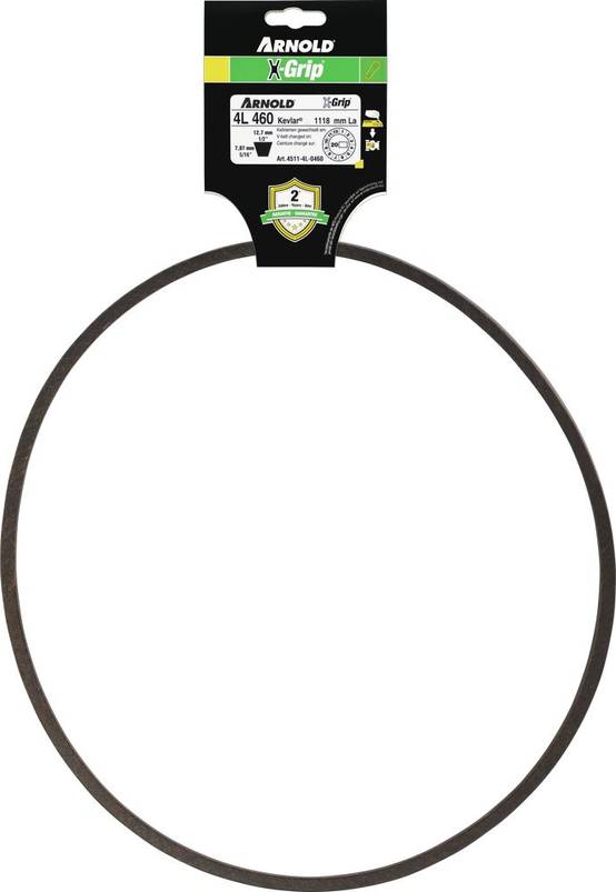Arnold - Courroie trapézoïdale X-Grip V de type 4L460 Arnold - Image 1