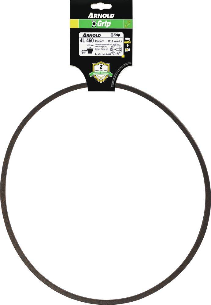 Arnold - Courroie trapézoïdale X-Grip V de type 4L460 Arnold - Image 1