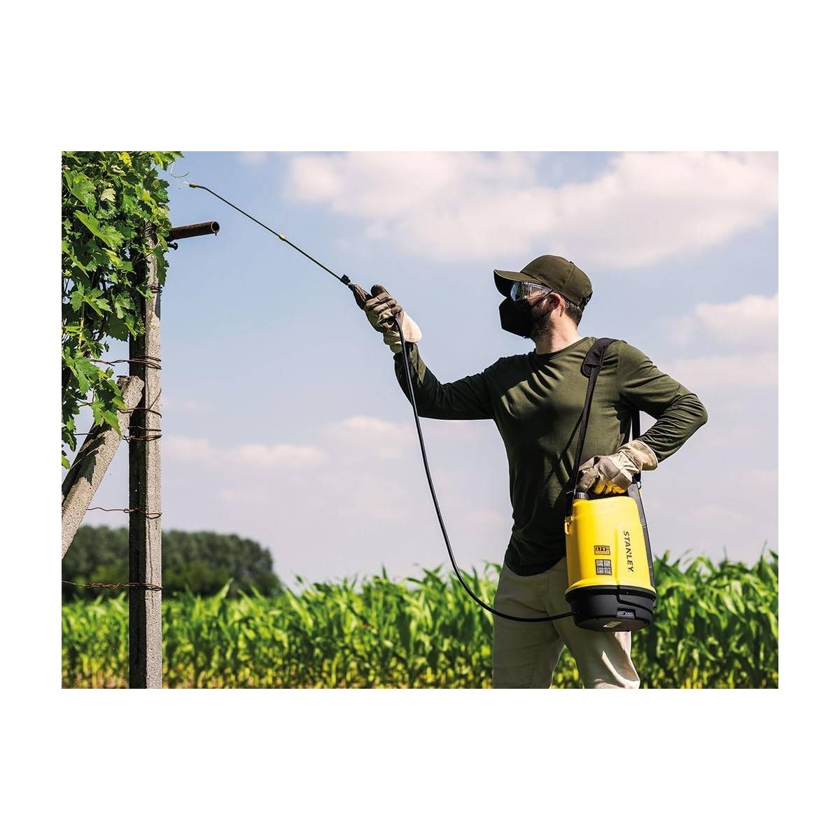 stanley - Pulvérisateur Électrique 5L, Batterie Lithium 3,7 V / 2,6 Ah Pulvérisateur Jardin Végétaux + Lance Télescopique STANLEY - Image 4