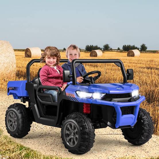 Quad Électrique Enfant 24V 3-8 Ans,Véhicule 4 Roues Avec Phares,Port Quad Électrique Enfant 24V 3-8 Ans,Véhicule 4 Roues Avec Phares,Port