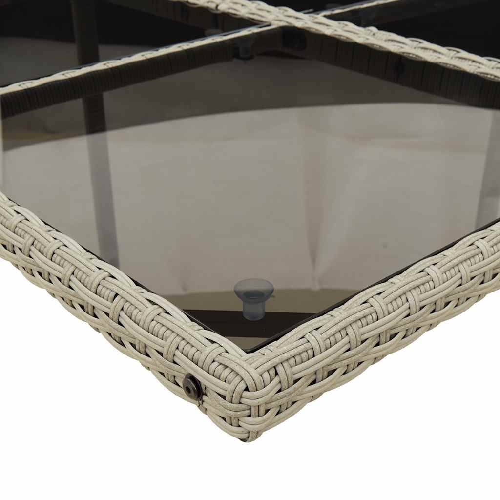 ComfortXL - Table et 16 Chaises de Jardin Encastrables Grises, Salon de Repas Grande Capacité – ComfortXL Outdoor Living - Image 5