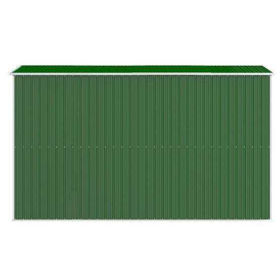 Vidaxl - Abri de jardin Vert 192x357x223 cm Acier galvanisé 6.9m² vidaXL 3147429 - Image 7