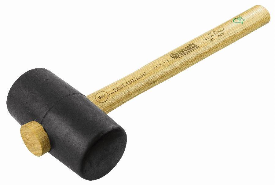 Maillet caoutchouc dur série 0367 MOB MONDELIN Ø60 mm - 0367600201 - Image 1