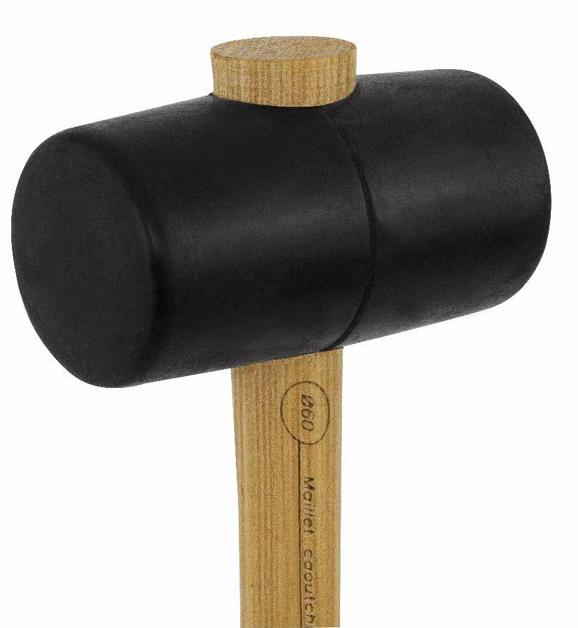 Maillet caoutchouc dur série 0367 MOB MONDELIN Ø60 mm - 0367600201 - Image 2