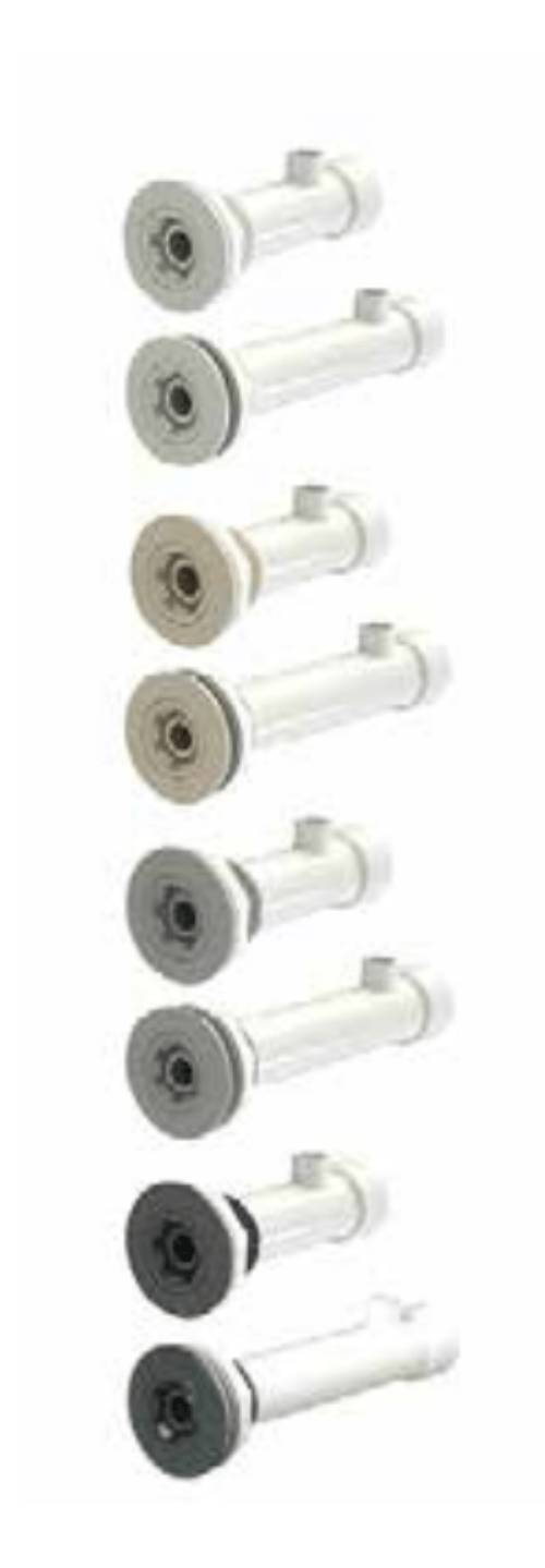 Thirlpool en polyester blanc de 190 mm