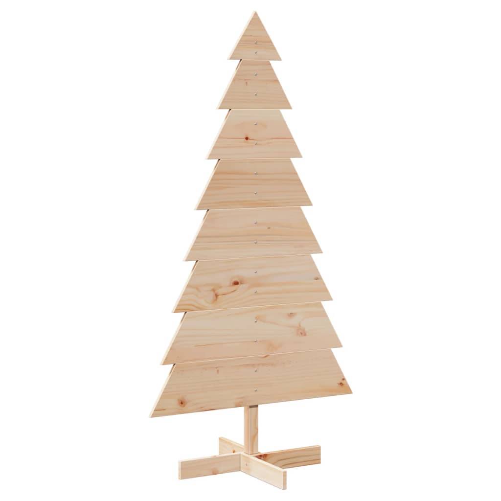 Maison Chic - Sapin de Noël | Arbre de Noël en bois pour décoration 150 cm bois massif de pin Maison Chic - Image 1