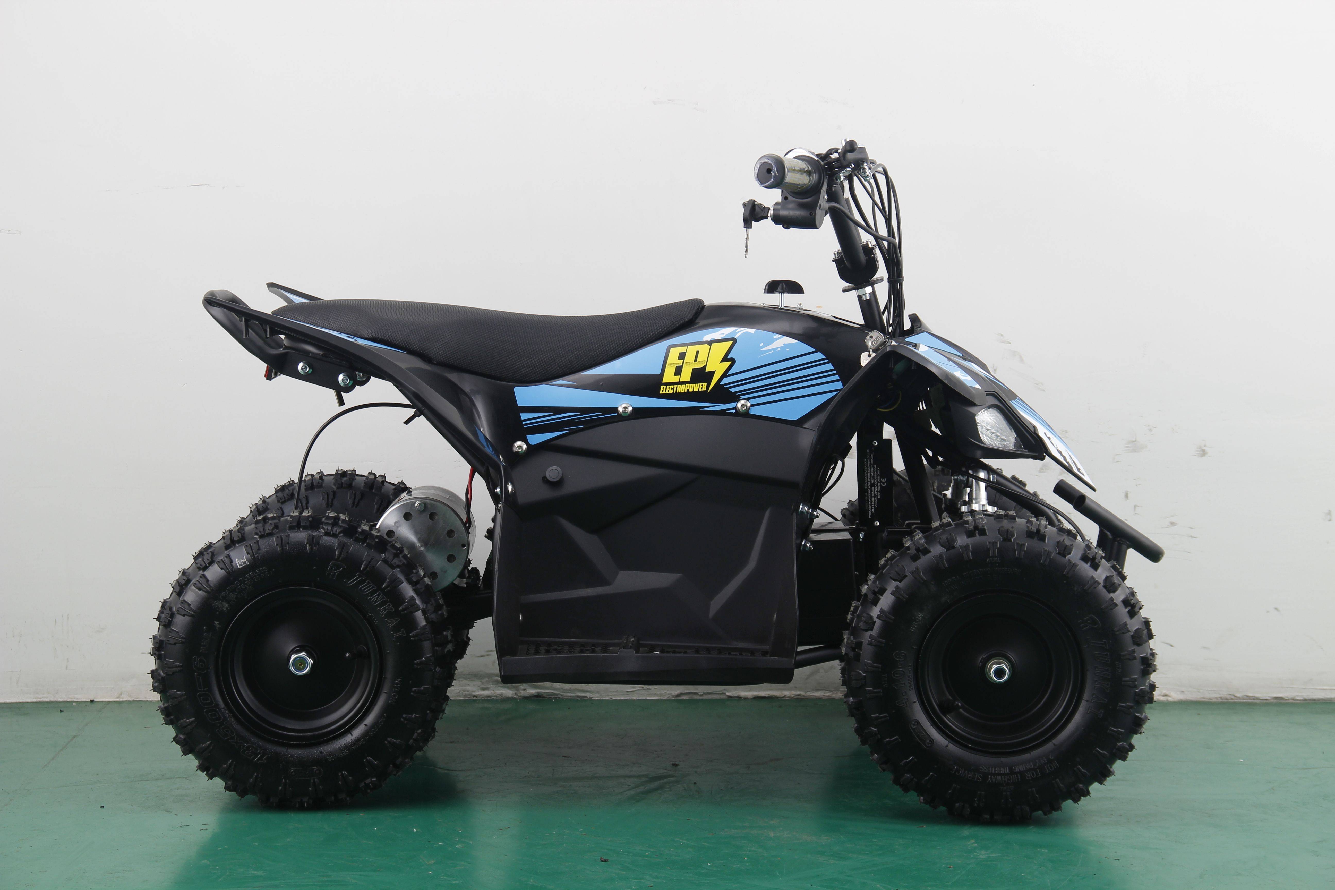 Mini Quad électrique 1000W Bleu - Image 3
