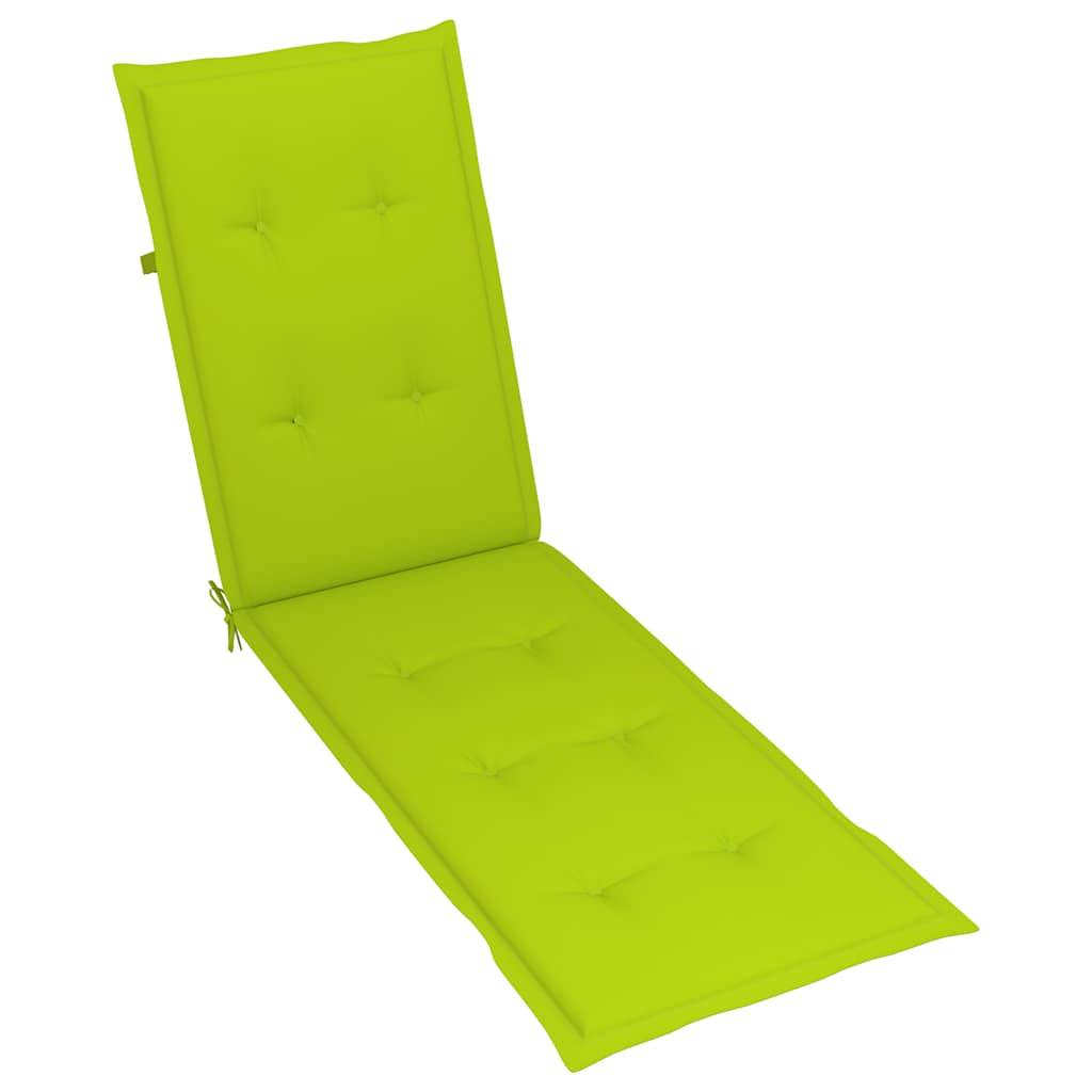 PANGIVO - Chaise longue d'extérieur bois d'acacia vert vif 167 x 56 x 75 cm - PANGIVO - Image 7