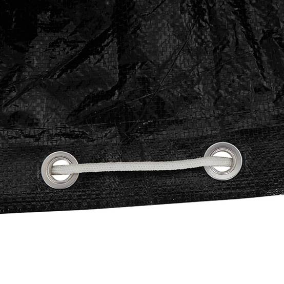 Lot de 2 Bâches de Protection pour Banc de Jardin PE Durable Imperméable Anti-UV Noir 190x70x70/88 cm – ComfortXL Outdoor Living - Image 7