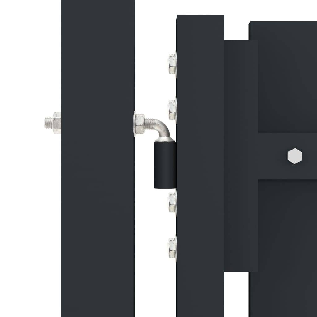 ComfortXL - Grand Portail Battant Acier Robuste Haut et Sécurisé pour Clôture de Jardin Anthracite 306x220 cm – ComfortXL Outdoor Living - Image 5